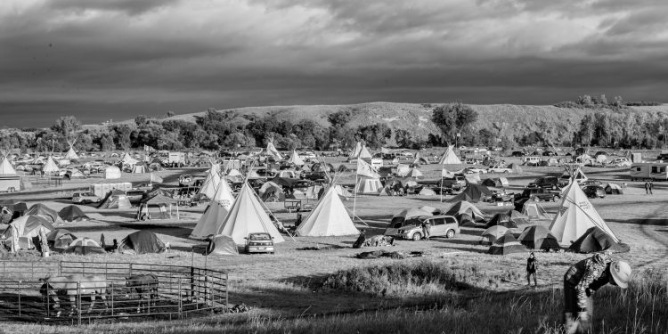 Oceti Sakowin Resistance Camp, Standing Rock, ND. Photo Credit: Jaida L Grey Eagle