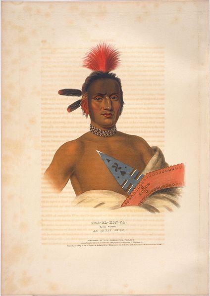 Chief Moanahonga or Great Walker